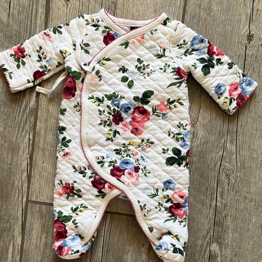 Floral Kids One Piece